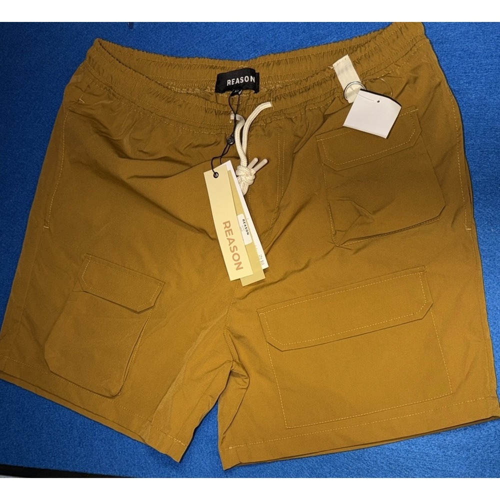 Reason Solid Cargo Nylon Short   M1